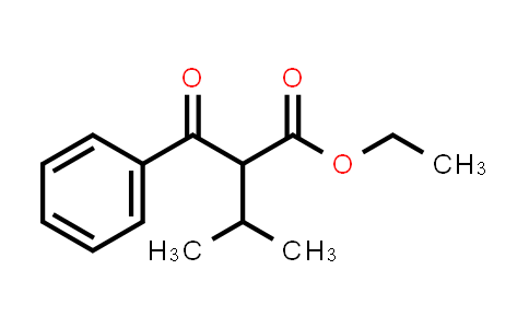 CAS No. 25491-47-8, Ethyl 2-benzoyl-3-methylbutanoate