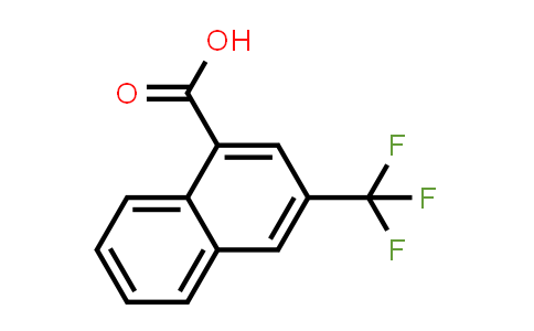 CAS No. 255051-43-5, 3-(Trifluoromethyl)-1-naphthoic acid