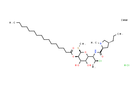 CAS No. 25507-04-4, Clindamycin palmitate (hydrochloride)