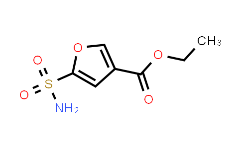 CAS No. 256373-94-1, Ethyl 5-sulfamoylfuran-3-carboxylate