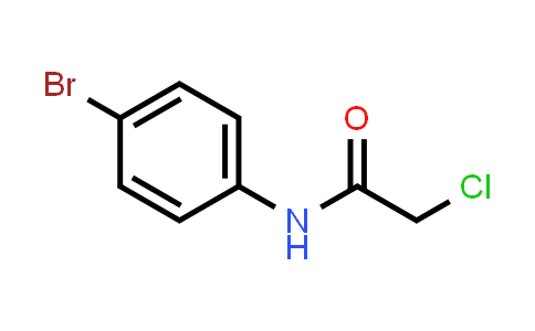 CAS No. 2564-02-5, N-(4-Bromophenyl)-2-chloroacetamide