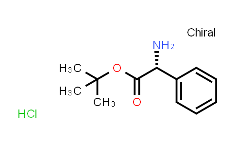 CAS No. 256478-95-2, (R)-Phenylglycine tert-butyl ester hydrochloride
