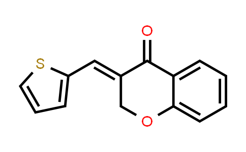 CAS No. 256485-62-8, 3-[(E)-2-thienylmethylidene]-2,3-dihydro-4H-chromen-4-one