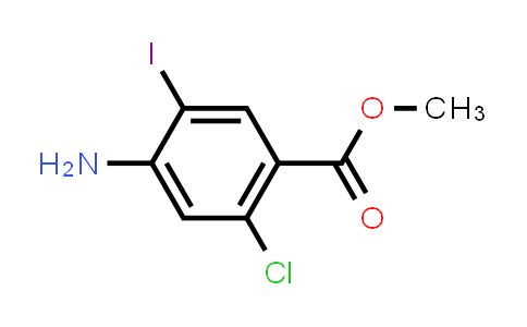 CAS No. 256935-85-0, Methyl 4-amino-2-chloro-5-iodobenzoate