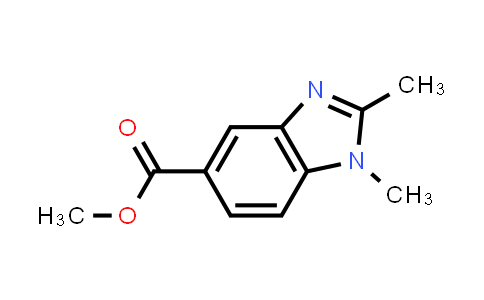 CAS No. 256936-11-5, Methyl 1,2-dimethyl-1H-benzo[d]imidazole-5-carboxylate