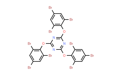 CAS No. 25713-60-4, 2,4,6-Tris(2,4,6-tribromophenoxy)-1,3,5-triazine