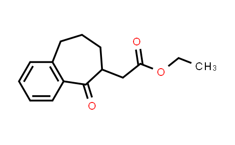 CAS No. 25742-81-8, 5H-Benzocycloheptene-6-acetic acid, 6,7,8,9-tetrahydro-5-oxo-, ethyl ester