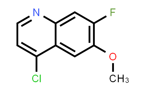 CAS No. 25759-94-8, 4-CHLORO-7-FLUORO-6-METHOXYQUINOLINE