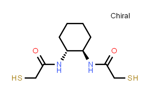 CAS No. 257641-01-3, (±)-trans-1,2-Bis(2-mercaptoacetamido)cyclohexane
