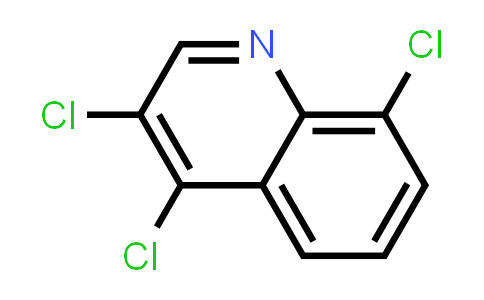 CAS No. 25771-77-1, 3,4,8-Trichloro-quinoline
