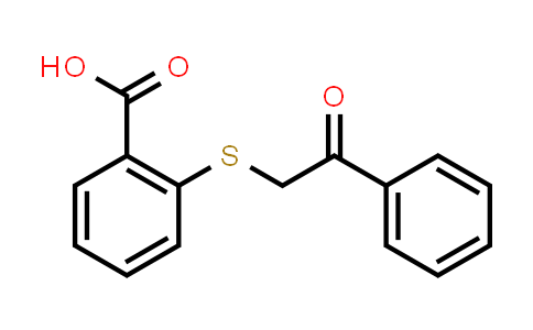 CAS No. 25803-71-8, 2-(2-Oxo-2-phenyl-ethylsulfanyl)-benzoic acid