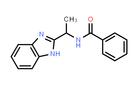 CAS No. 25810-58-6, N-[1-(1H-Benzimidazol-2-yl)ethyl]benzamide