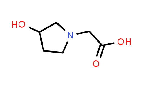 CAS No. 258530-57-3, (3-Hydroxy-pyrrolidin-1-yl)-acetic acid