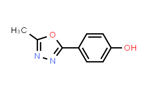 CAS No. 25877-46-7, 4-(5-Methyl-1,3,4-oxadiazol-2-yl)phenol