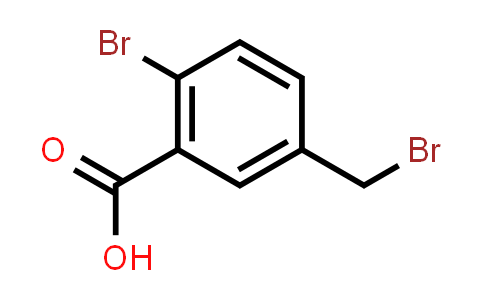 CAS No. 258861-91-5, Benzoic acid, 2-bromo-5-(bromomethyl)-