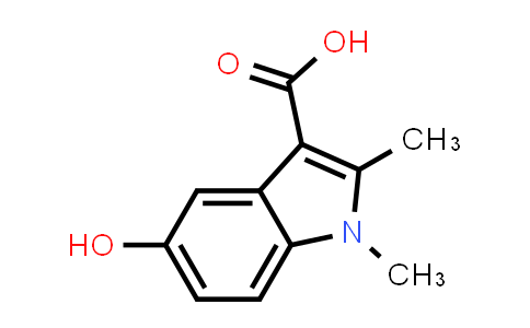 CAS No. 25888-01-1, 5-Hydroxy-1,2-dimethyl-1H-indole-3-carboxylic acid