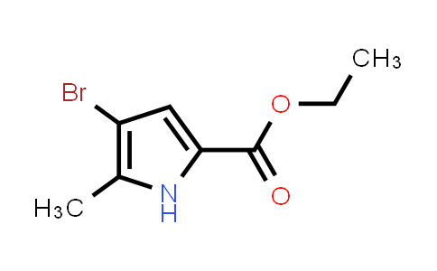 CAS No. 25907-29-3, Ethyl 4-bromo-5-methyl-1H-pyrrole-2-carboxylate