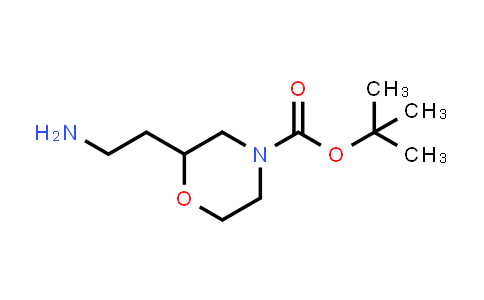 CAS No. 259180-78-4, tert-Butyl 2-(2-aminoethyl)morpholine-4-carboxylate