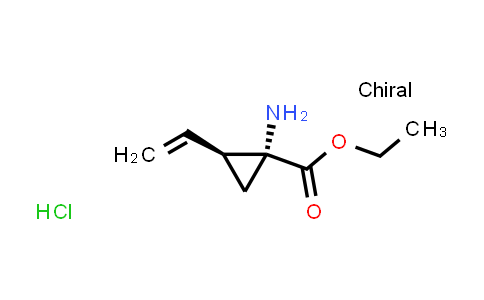 CAS No. 259214-54-5, rel-Ethyl (1R,2S)-1-Amino-2-vinylcyclopropane-1-carboxylate hydrochloride