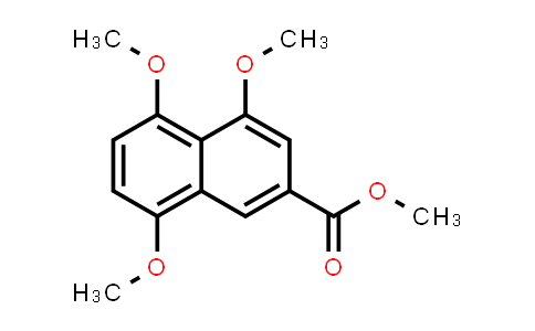 CAS No. 25932-92-7, 2-Naphthalenecarboxylic acid, 4,5,8-trimethoxy-, methyl ester