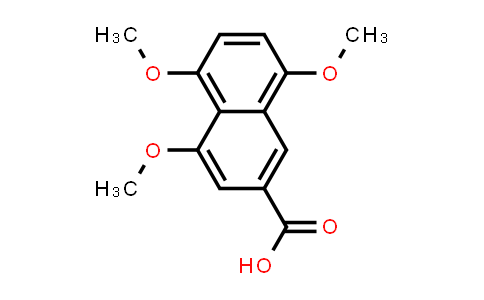 CAS No. 25932-93-8, 2-Naphthalenecarboxylic acid, 4,5,8-trimethoxy-