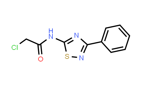 CAS No. 25962-68-9, 2-Chloro-N-(3-phenyl-1,2,4-thiadiazol-5-yl)acetamide