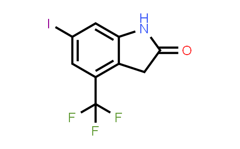 CAS No. 259667-69-1, 6-Iodo-4-(trifluoromethyl)indolin-2-one