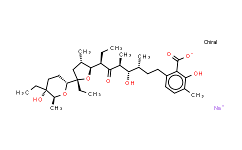 CAS No. 25999-20-6, Lasalocid (sodium)