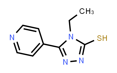 CAS No. 26029-01-6, 4-Ethyl-5-(4-pyridinyl)-4H-1,2,4-triazole-3-thiol
