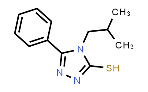 CAS No. 26029-10-7, 4-Isobutyl-5-phenyl-4H-1,2,4-triazol-3-yl hydrosulfide