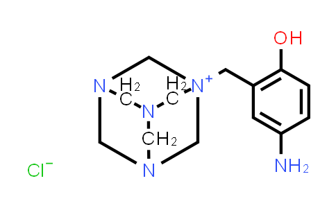 CAS No. 26034-31-1, 3,5,7-Triaza-1-azoniatricyclo[3.3.1.13,7]decane, 1-[(5-amino-2-hydroxyphenyl)methyl]-, chloride