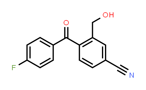 CAS No. 260371-16-2, 4-(4-Fluorobenzoyl)-3-(hydroxymethyl)benzonitrile