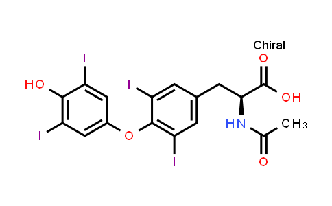 CAS No. 26041-51-0, N-Acetylthyroxine