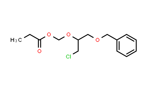 CAS No. 260448-01-9, ((1-(Benzyloxy)-3-chloropropan-2-yl)oxy)methyl propionate