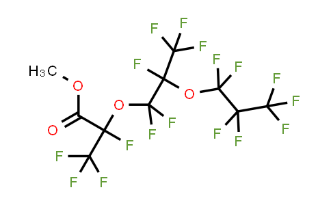 CAS No. 26131-32-8, Methyl 2,3,3,3-tetrafluoro-2-(1,1,2,3,3,3-hexafluoro-2-(perfluoropropoxy)propoxy)propanoate