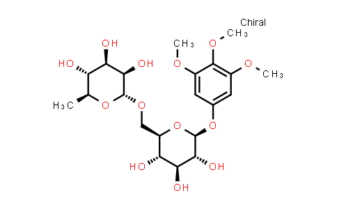 CAS No. 261351-23-9, 1-(α-L-Rhamnosyl-(1→6)-O-β-D-glucopyranosyloxy)-3,4,5-trimethoxybenzene