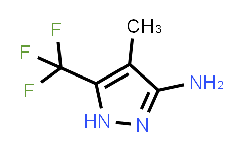 CAS No. 261528-47-6, 4-Methyl-5-(trifluoromethyl)-1H-pyrazol-3-amine