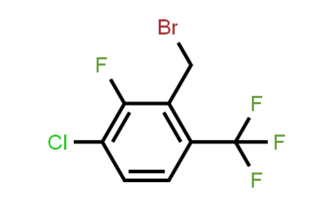 CAS No. 261763-10-4, Benzene, 2-(bromomethyl)-4-chloro-3-fluoro-1-(trifluoromethyl)-