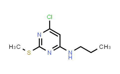 CAS No. 261765-64-4, 6-Chloro-2-(methylthio)-N-propylpyrimidin-4-amine