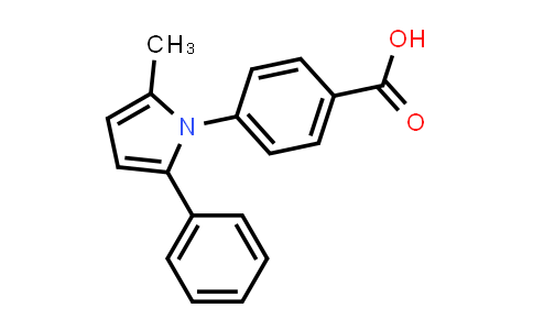 CAS No. 26180-30-3, 4-(2-Methyl-5-phenyl-1h-pyrrol-1-yl)benzoic acid