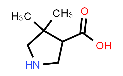 CAS No. 261896-35-9, 4,4-Dimethylpyrrolidine-3-carboxylic acid