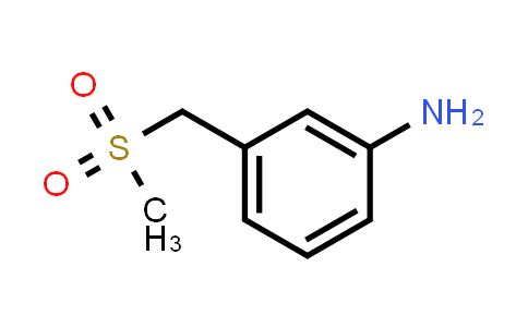 CAS No. 261925-02-4, 3-((Methylsulfonyl)methyl)aniline