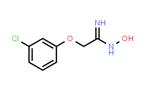 CAS No. 261959-19-7, 2-(3-Chlorophenoxy)-N-hydroxyethanimidamide
