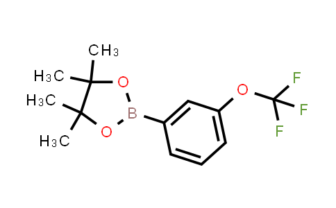 CAS No. 262376-31-8, 4,4,5,5-Tetramethyl-2-(3-(trifluoromethoxy)phenyl)-1,3,2-dioxaborolane