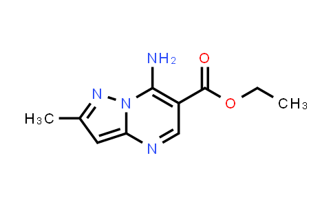 CAS No. 2627-58-9, Ethyl 7-amino-2-methylpyrazolo[1,5-a]pyrimidine-6-carboxylate