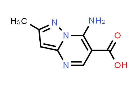 CAS No. 2627-59-0, 7-Amino-2-methylpyrazolo[1,5-a]pyrimidine-6-carboxylic acid