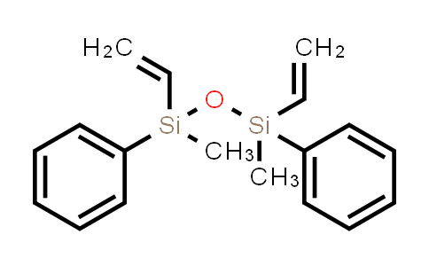 CAS No. 2627-97-6, 1,3-divinyl-1,3-diphenyl-1,3-dimethyldisiloxane
