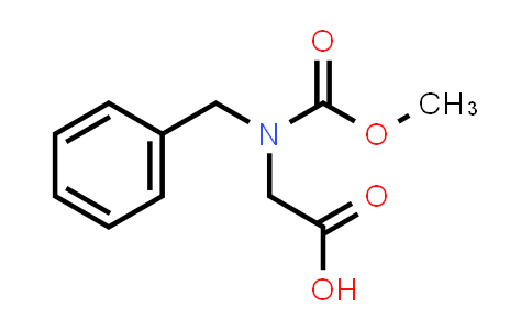 CAS No. 262858-33-3, 2-(Benzyl(methoxycarbonyl)amino)acetic acid