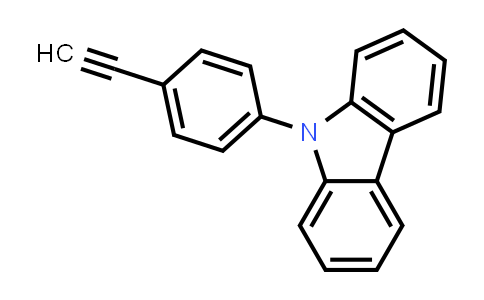 CAS No. 262861-81-4, 9-(4-Ethynylphenyl)-9H-carbazole