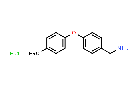 CAS No. 262862-66-8, [4-(4-Methylphenoxy)phenyl]methanamine hydrochloride